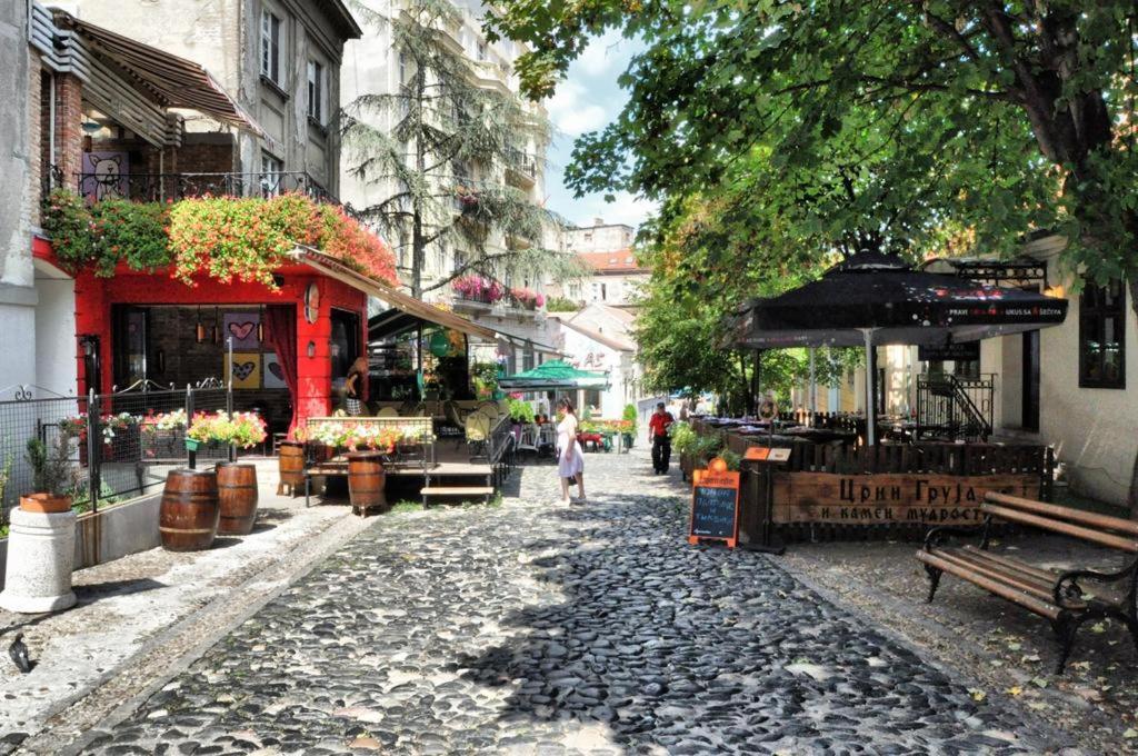 IV Skadarlija Apartment Beograd Bagian luar foto